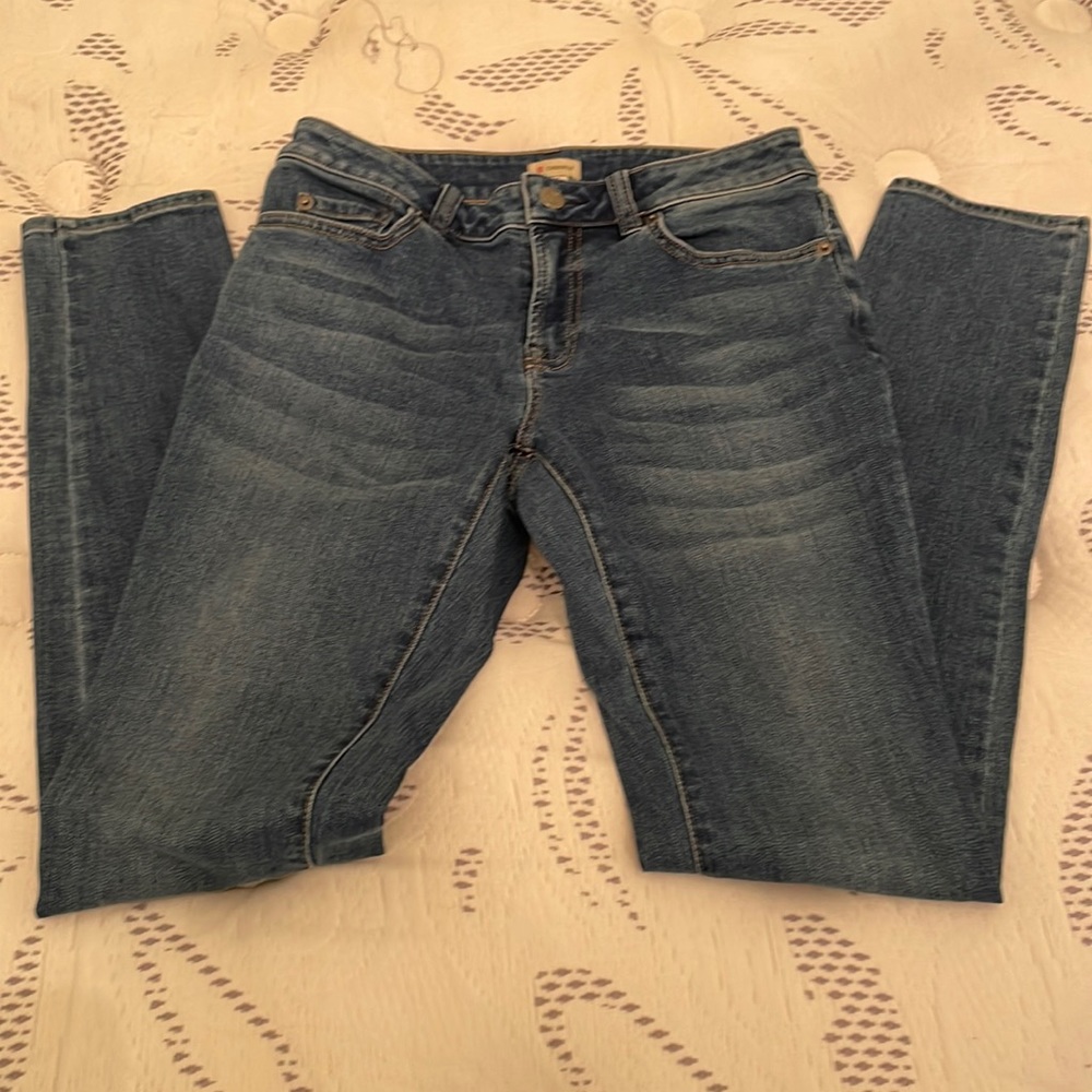 Cremieux Jeans-straight leg - washed look- Size 4
